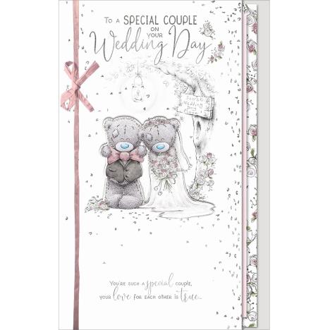 Special Couple Me to You Bear Handmade Wedding Day Card £4.99